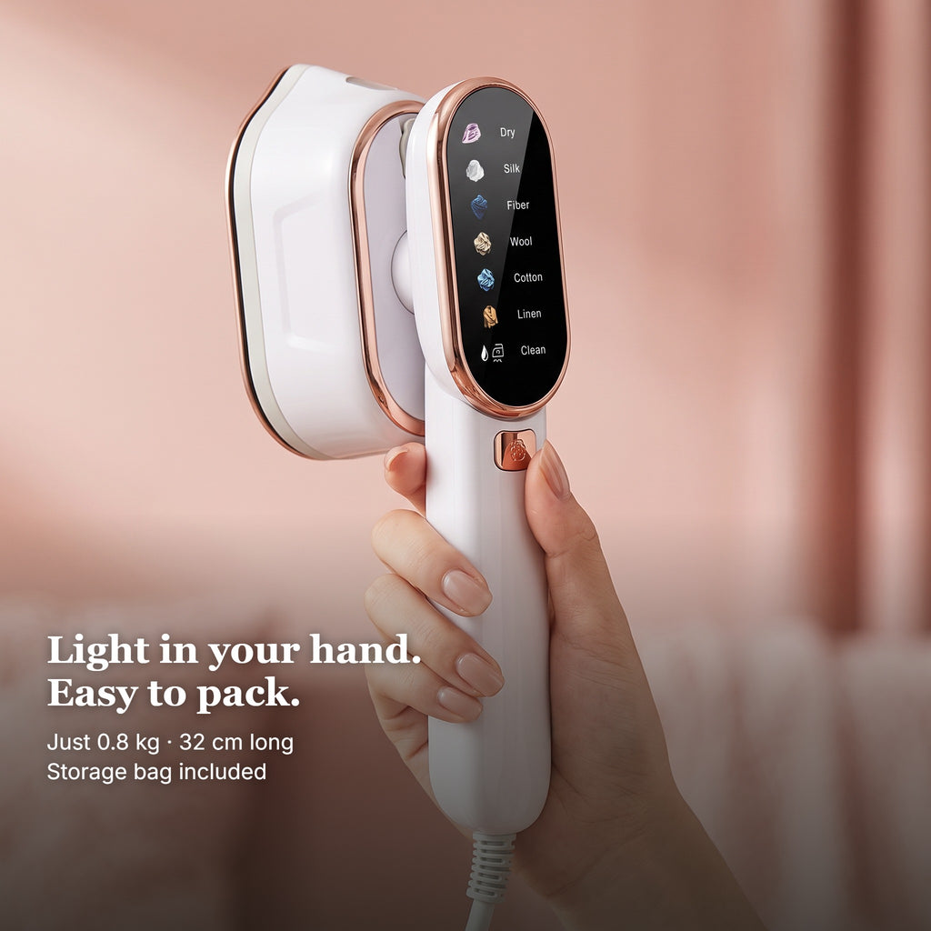 Drapelle Muse steamer held in hand, 0.8 kg
