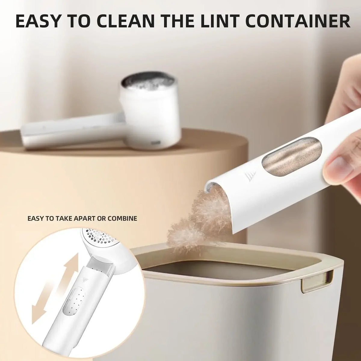 Drapelle Renew™ Rechargeable Fabric Shaver
