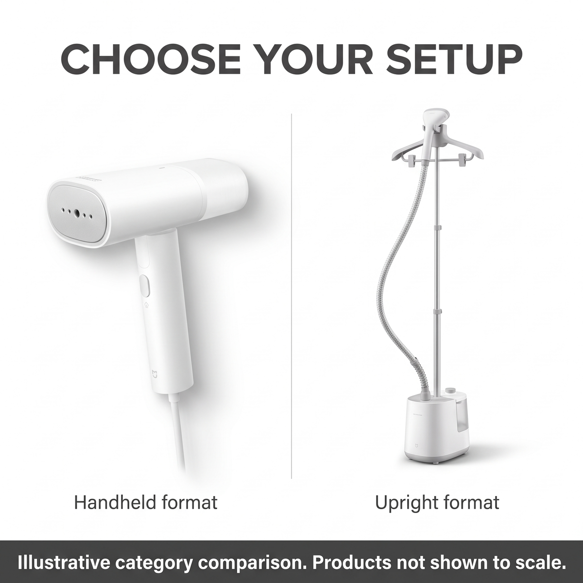 Drapelle Nomad — Folding Garment Steamer