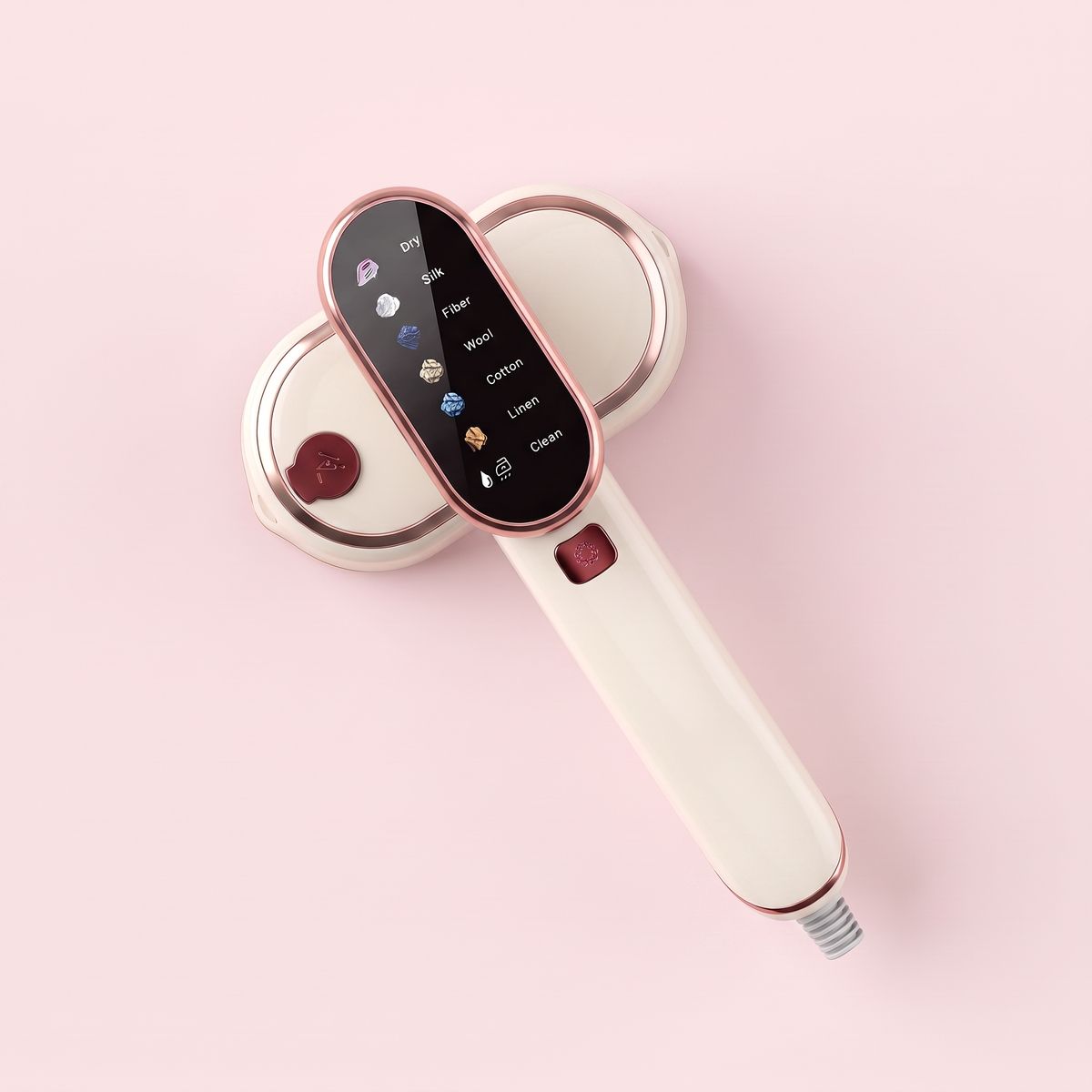 Drapelle Muse in Ivory, top view