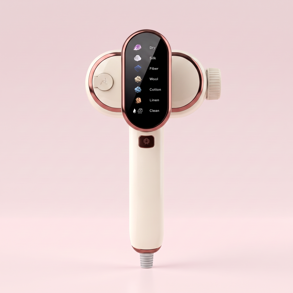 Drapelle Muse in Ivory, front view