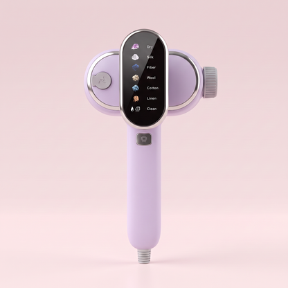 Drapelle Muse in Lavender, front view