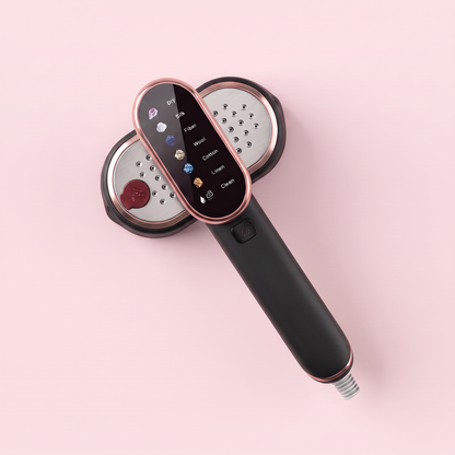Drapelle Muse in Onyx Black, top view