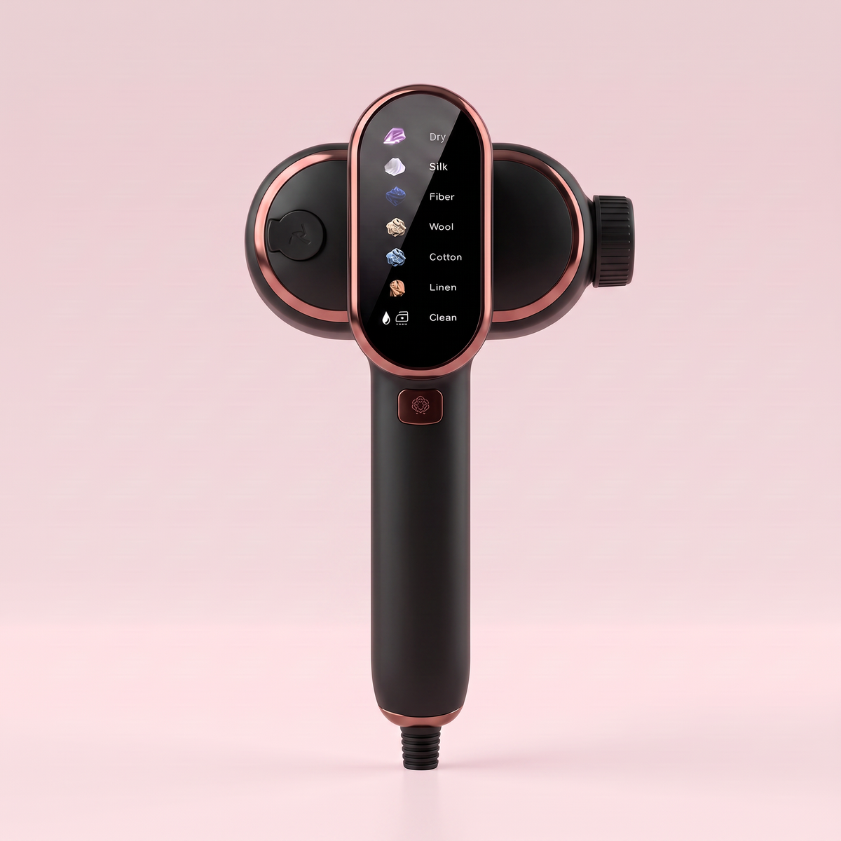 Drapelle Muse in Onyx Black, front view